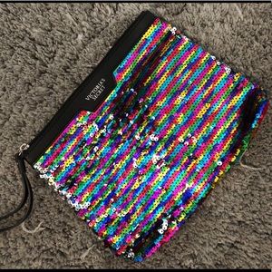 VS Colorful Sequin MakeUp Bag/Clutch!